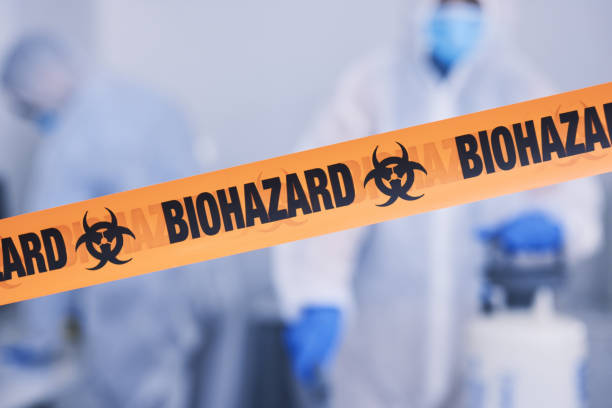 Professional Blood Cleanup technician working in Conway, AR